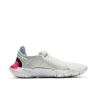 NIKE 耐克 Free RN Flyknit 3.0 女子跑鞋 AQ5708-401 灰红 36.5