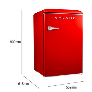 Galanz 格兰仕 复古系列 RF 直冷冰箱