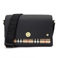 BURBERRY 博柏利 Vintage系列 女士牛皮斜挎包 8021110 黑色