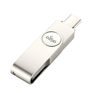 aigo 爱国者 精耀系列 U356 USB 3.1 手机U盘 银色 64GB Type-C/USB双口