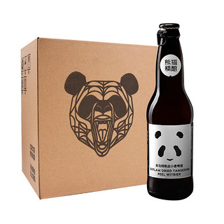 PANDA BREW 熊猫精酿 杀马特陈皮小麦啤酒 330ml*6瓶