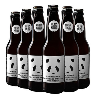 PANDA BREW 熊猫精酿 杀马特陈皮小麦啤酒 330ml*6瓶