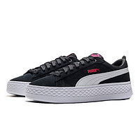 PUMA 彪马 Smash Platform 中性休闲运动鞋 366488-12  黑色 42