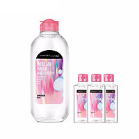 MAYBELLINE 美宝莲 净澈多效卸妆水 舒缓型 400ml+95ml*3