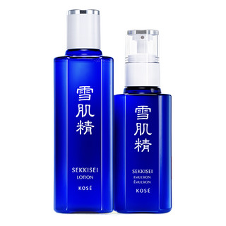 SEKKISEI 雪肌精 护肤礼盒装 (经典型化妆水200ml+经典型乳液140ml+化妆棉128片)