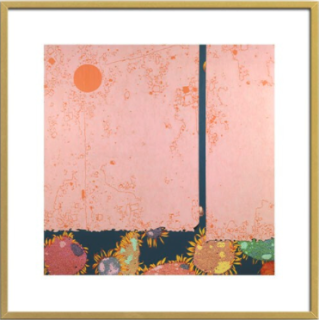 Buybuyart 买买艺术林珑 相似的帷幕 50 50cm 艺术版画背景墙挂画 报价价格评测怎么样 什么值得买