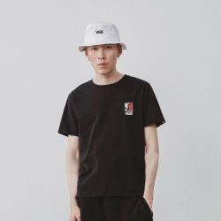 VANS 范斯 万斯TEE SS 男短袖男式T恤后背LOGO简约休闲运动T恤