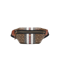 BURBERRY 博柏利 女士斜挎腰包 80214831 棕色 中号