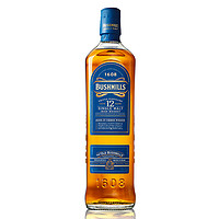 BUSHMILLS 布什米尔 12年 爱尔兰 单一麦芽威士忌 40%vol 700ml