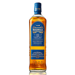 Bushmills 布什米尔 百世醇（BUSHMILLS）布什米尔12年单一麦芽爱尔兰威士忌700ml单瓶