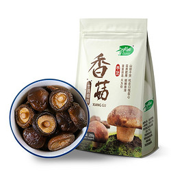 十月稻田 香菇 200g 干香菇 厚蘑菇冬菇 山珍菌菇干货煲汤火锅炒菜食材