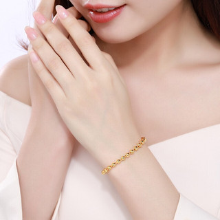 CHJ JEWELLERY 潮宏基 SCG30002999 仙气足金手链 7.3g