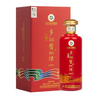 COLORFUL GUIZHOU JIU 多彩贵州酒 1965 53%vol 酱香型白酒 500ml 单瓶装