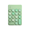 B.O.W 航世 K155 18键 2.4G无线薄膜键盘 缤纷绿 无光
