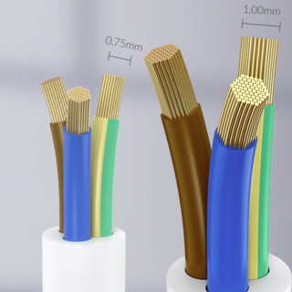 ORICO 奥睿科 NKO-3A 新国标安全插排 白色 1m