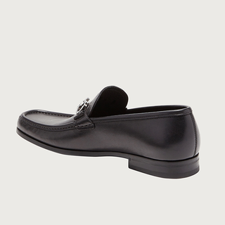 Salvatore Ferragamo 菲拉格慕 GANCINI 男士乐福鞋 686084 黑色 7 3E