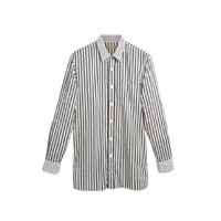 BURBERRY 博柏利 男士长袖衬衫 40624441 黑色 XL