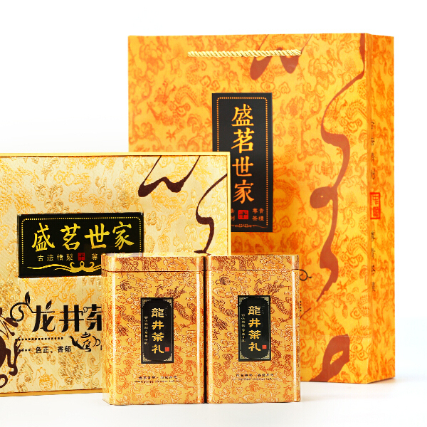 盛茗世家 一级 龙井茶礼 250g 礼盒装