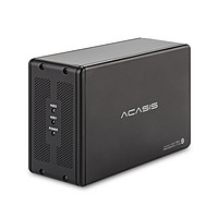 acasis 阿卡西斯 硬盘阵列柜2.5/3.5寸RAID磁盘阵列sata双盘位硬盘盒外接