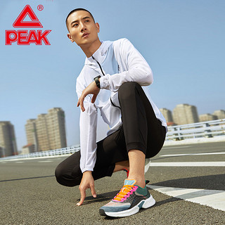 PEAK 匹克 轻弹科技跑鞋男2020秋冬透气运动鞋品牌情侣款超轻跑步鞋男鞋