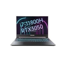 Hasee 神舟 战神 Z7-TA7NP 15.6英寸游戏笔记本电脑（i7-11800H、16GB、512GB、RTX3050）