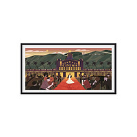 维格列艺术 Decue Wu《走红毯》25.2x46cm 纸本微喷 装饰画