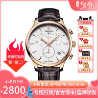 天梭TISSOT- 俊雅系列 T063.617.36.037.00 石英男表