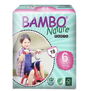 Bambo 班博 自然系列 拉拉裤 XL18片