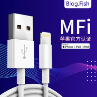 blogfish数据线适用苹果11/Plus/mfi认证xr平板ipad/xs充电线