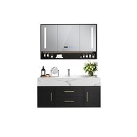 MEJUE 名爵 Z-06226B100 轻奢浴室柜组合 爱马仕灰 100cm