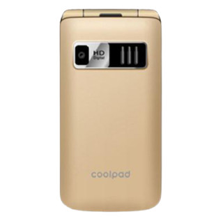 Coolpad 酷派 V18 电信版 2G手机 金色