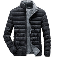 SEPTWOLVES 七匹狼 羽绒服男士新款双面穿90%鸭绒立领时尚冬季保暖外套