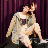 TONLION 唐狮 124122054743 女士连帽外套