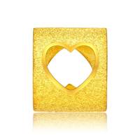 CHOW TAI FOOK 周大福 F189570 心形足金转运珠 1.2g