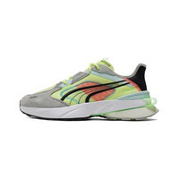 PUMA 彪马 Pwrframe Op-1 Abstract 中性跑鞋 382649-01 米色/灰色/黄色 37.5