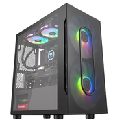Thermaltake 曜越 启航者A3 RGB M-ATX机箱 半侧透 黑色