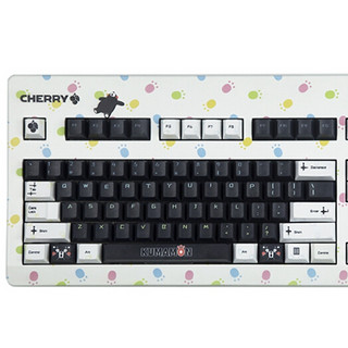 CHERRY 樱桃 G80-3000 熊本熊限定版 清新主题 104键 有线机械键盘