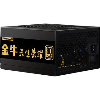 BUBALUS 大水牛 金牛 600 金牌（90%）非模组ATX电源 500W