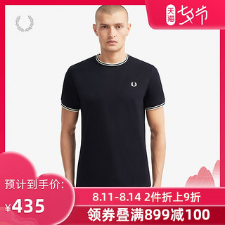 FRED PERRY 佛莱德·派瑞 男士T恤夏季英伦休闲简约麦穗短袖圆领体恤衫潮流M1588