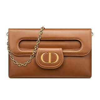 Dior 迪奥 DIORDOUBLE 女士中号手袋 M8641UBBU_M44M 干邑色