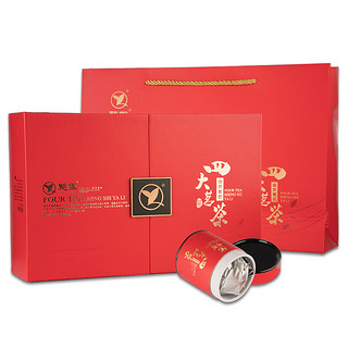 憩园 四大茗茶组合礼盒 50g*4罐（铁观音50g+莉花茶50g+功夫红茶50g+仙山绿茶50g）