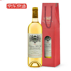 J.ZAO 京东京造 法国原瓶进口 波尔多AOC贵腐甜白葡萄酒750ml 礼盒装