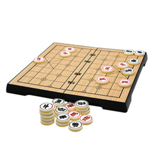 deli 得力 中国象棋 木色 33mm