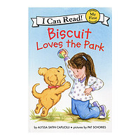 英文原版 小饼干狗逛公园Biscuit Loves the Park  Biscuit英语启蒙绘本