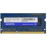 ADATA 威刚 万紫千红系列 DDR3 1066MHz 笔记本内存 普条 1GB