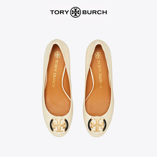 Tory Burch 汤丽柏琦 MULTI 羊皮方跟圆头皮鞋女鞋78776（8.5、黑色 006）
