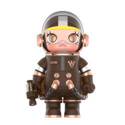 popmart泡泡玛特mega珍藏系列400spacemolly太妃手办摆件