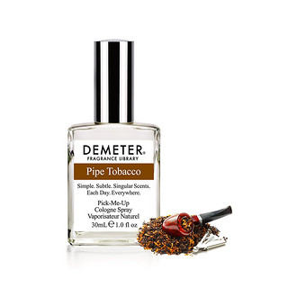 美国Demeter香氛派对烟斗 男士淡香水木质香持久烟草男人味帝门特