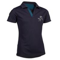 DECATHLON 迪卡侬 500系列 女童骑马网眼短袖Polo衫