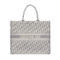Dior 迪奥 BOOK TOTE系列 Oblique 女士手袋 M1286ZRIW_M932 灰色